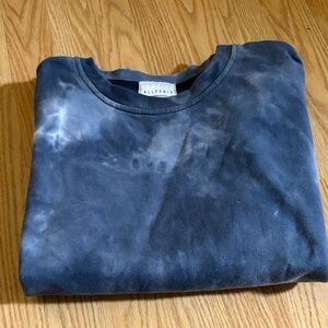 Allfenix Melbourne Women's Tie-Dye Crew Neck Sweater - Blue